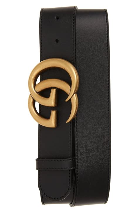 cintura gucci storta|Gucci leather belt.